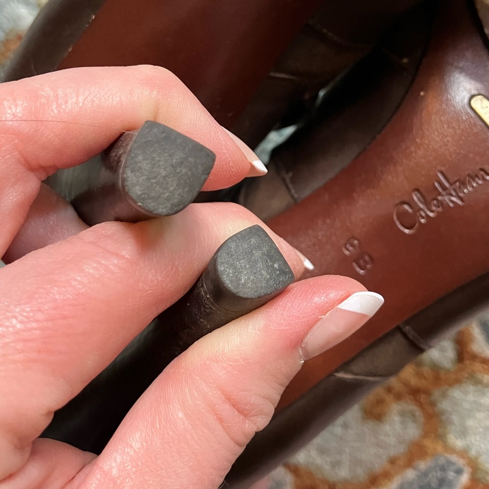 Vintage Cole Haan brown leather boots - Picture 6 of 9